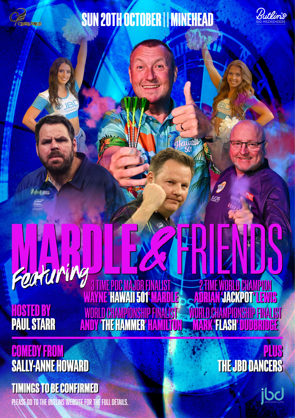 Mardle & Friends featuring Wayne Mardle, Adrian Lewis, Andy Hamilton & Mark Dudbridge