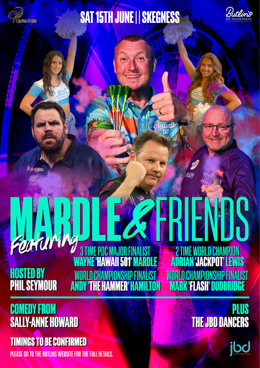Mardle & Friends featuring Wayne Mardle, Adrian Lewis, Andy Hamilton & Mark Dudbridge