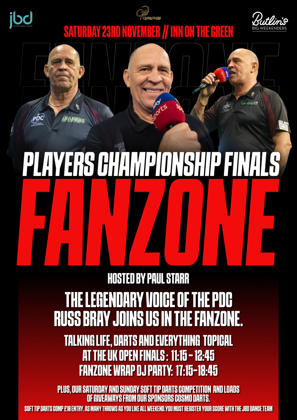 The Players Championship Finals Fanzone with Russ Bray